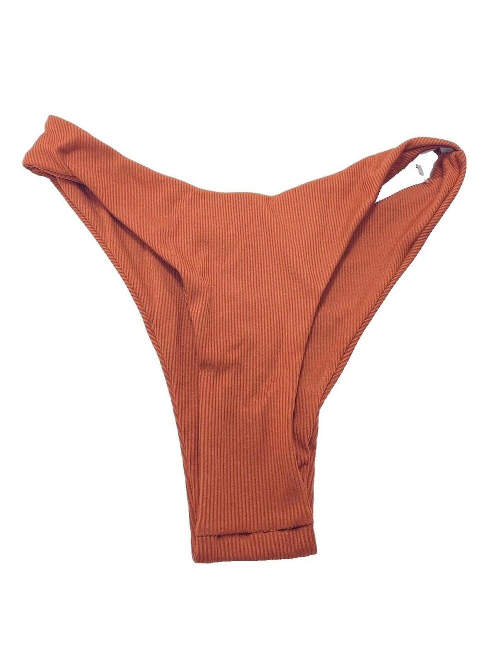 Zaful Bathing Suit Bottom Size Small US 4, Burnt orange, New